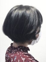 ヘアーリゾートガーデン 南林間店(Hair Resort Garden)&nbsp;20代30代黒髪/大人可愛いレトロコンパクトボブ