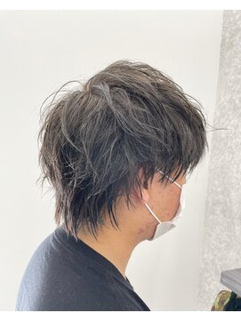 プレジールバイラファブリック(PLAISIR by LA FABRIQUE) PLAISIR/佐々木　束感無造作ウルフ　草加