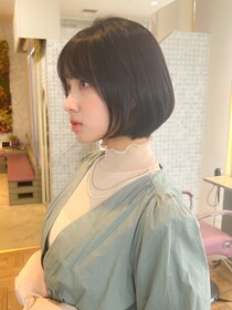 ミンクス 銀座店(MINX) 《30代40代50代》似合わせカット×大人可愛いボブ【MINX 蛭田】1