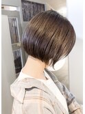イケダタツヤのボブヘア