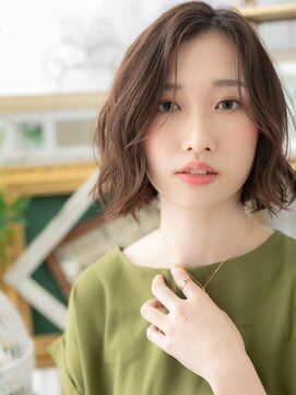 カバーヘアアンドスパ ブリス 浦和(COVER HAIR&SPA bliss) かきあげ前髪アシンメトリーウェットヘアTb3浦和20代30代40代