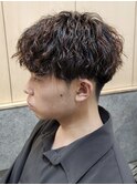 ツイストスパイラルパーマメンズヘアメンズパーマツイストパーマ