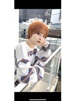 ショート/ボブ/レイヤーカット/グレーベージュ/髪質改善[池袋]