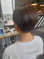 ラフィス ヘアー バンビ 近鉄奈良店(La fith hair bambi)&nbsp;耳かけ丸みショートボブ♪