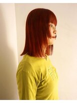 229&nbsp;ワインレッド　／ポイントカット