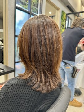 リベルタ(LIBERTA) 【伸ばし中の方にも◎さらつやミディアムスタイル】