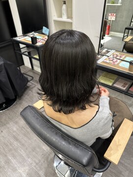 ココット 京橋店(cocotte) 艶髪ダークグレーカラー