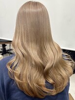 ロウル 渋谷(LOWRL)&nbsp;マロンミルクティー/ケアブリーチカラー