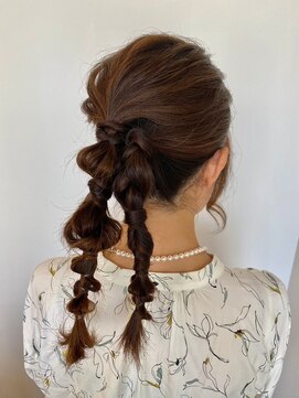 ヘアーエスクールステラ(hair S.COEUR stella) お呼ばれスタイル