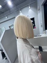 アレンヘアー 函館店(ALLEN hair)&nbsp;【*この組み合わせが◎*】ケアブリーチ抜きっぱなし×ボブカット