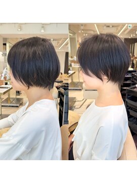 アンド ストーリーズ(&STORIES) ショートボブ髪型20代30代前髪あり前髪なし面長丸顔【荒牧】AY