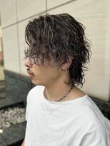 エクファフォーメン(EX-FA FOR MEN)&nbsp;ダークアッシュ/ニュアンスパーマ/韓国マッシュ/スペインカール