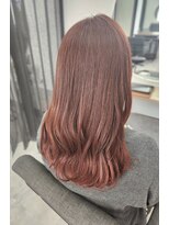 テーラヘアー 茂原店(TELA HAIR) 明るめピンク