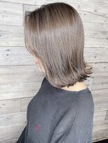 ニスル 町田店(NISURU)&nbsp;似合わせカット/大人ガーリー/ダークアッシュ/着物/町田/町田駅