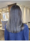 レイヤーロング/ヘーゼルグレージュ