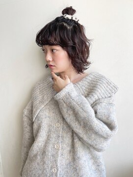 グリーン 渋谷(green) 【MIO】ハーフアップおだんご×ゆるふわ