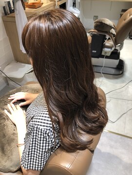 ヘアーポケット 恵比寿(hair pocket) 艶巻き髪ロング/髪質改善/透明感カラー/小顔カット/30代/40代