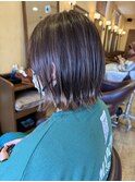 切りっぱなしボブ