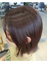 リベルタ(LIBERTA) 肩上ボブ+レッドブラウン