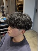 MEN’S HAIR/ツイストスパイラル/波巻きパーマ/札幌/大通り