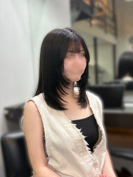 ニュイ 高槻 阪急茨木店(nui) ミディアムヘア/暗めカラー/グランマッシュ/茨木