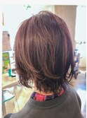 毛先が揺れるエアリーボブ &nbsp;