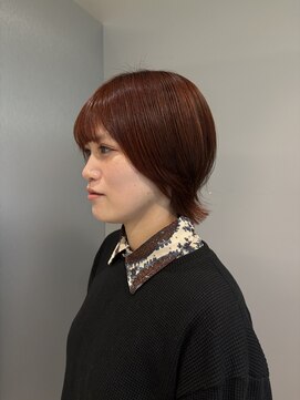 イオエ 西梅田(ioe) ブリーチなしカラー／髪質改善/ミルクティーベージュ/小顔へア