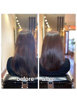 アウラ(aura)&nbsp;カット＋ハーバルカラー＋艶髪トリートメント