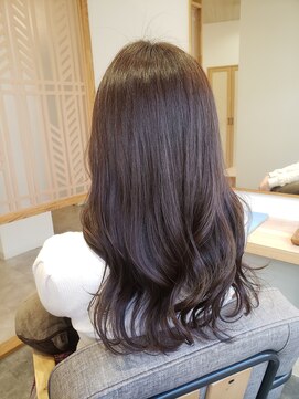 ミリ 国分寺(Mili) ロングレイヤースタイル&モーブブラウンカラー