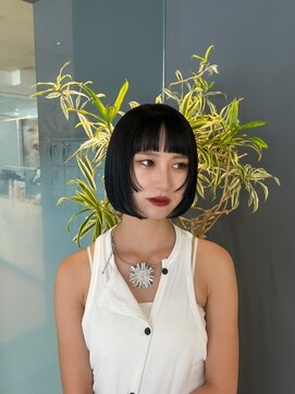 ザザ 高田馬場(ZA/ZA) ぱっつんコンパクトボブ