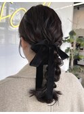 結婚式、成人式　編みおろしヘアセット♪