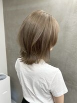 アンバー(UMBER)&nbsp;京都西院/ベージュカラー ブリーチ 髪質改善 ダブルカラー