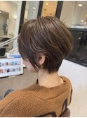 メロウショコラで艶ブラウン