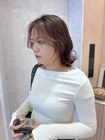 オン キャナルシティ博多前店(on)&nbsp;【博多で叶う】レイヤーボブ×インナーカラーベリーピンク20代