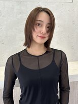 コール ネックス ザ サロン 表参道(COALL nex the salon) 顔まわりレイヤー ボブ