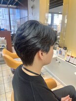 クオリス 上板橋店(QUALIS)&nbsp;20代30代◎韓国風センターパートフェザーパーマ清潔感