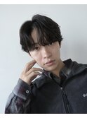 渋谷ニュアンスパーマ/韓国風センターパート/カルマパーマ