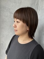 ヘアメイク エンデュー(hair make EnDeux) 重めバング×フロントマッシュ