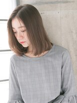 リリアン 青山(relian) アッシュベージュカラーで大人な印象に!!!