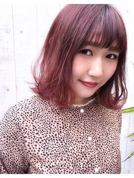 ローランド(Rowland) ボブ☆ピンク☆パープルカラー