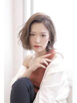 アグ ヘアー タルト 青葉通り店(Agu hair tart) ゆるふわフェミニンシルエットミディ