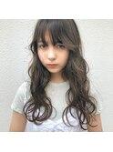 20代30代大人可愛いロングヘア赤みゼロ美肌ブルージュカラー近藤