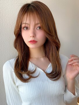 アフロート エル 錦糸町(AFLOAT L) 大人可愛い/前髪/ラベンダーカラー/イメチェン/小顔/韓国ヘア