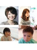 ショートエアリーヘアー