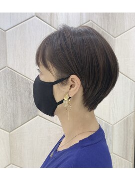 ビューティドレッセヤマノ 池袋パルコ(Beauty Dresse YAMANO) 【縮毛矯正】【ショートカット】コンパクトショート