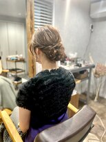 ベルトオブヴィーナス(Belt of venus)&nbsp;ルーズシニヨンアレンジ