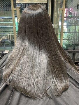 シャロン(SHARON) 【SHARON原宿】艶ロング髪質改善トリートメント×ダークアッシュ