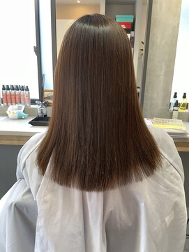 カームリーヘアー(calmLY HAIR) 前髪/アンブレラカラー/こなれミディ/イメチェン/ウェーブパーマ