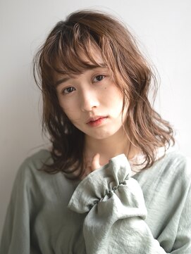 テラス 甲子園(Terrace) [terrace]セミウェットウェーブ小顔カット10代20代30代40代