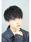 波巻きツイストミックスパーマ